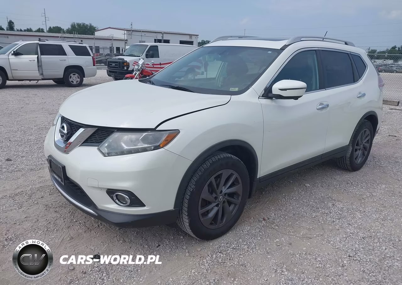 2016 Nissan Rogue Sl VIN:5N1AT2MV7GC920595 - 2