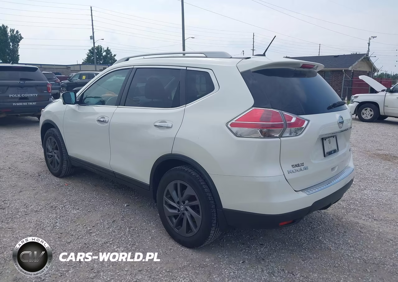 2016 Nissan Rogue Sl VIN:5N1AT2MV7GC920595 - 3