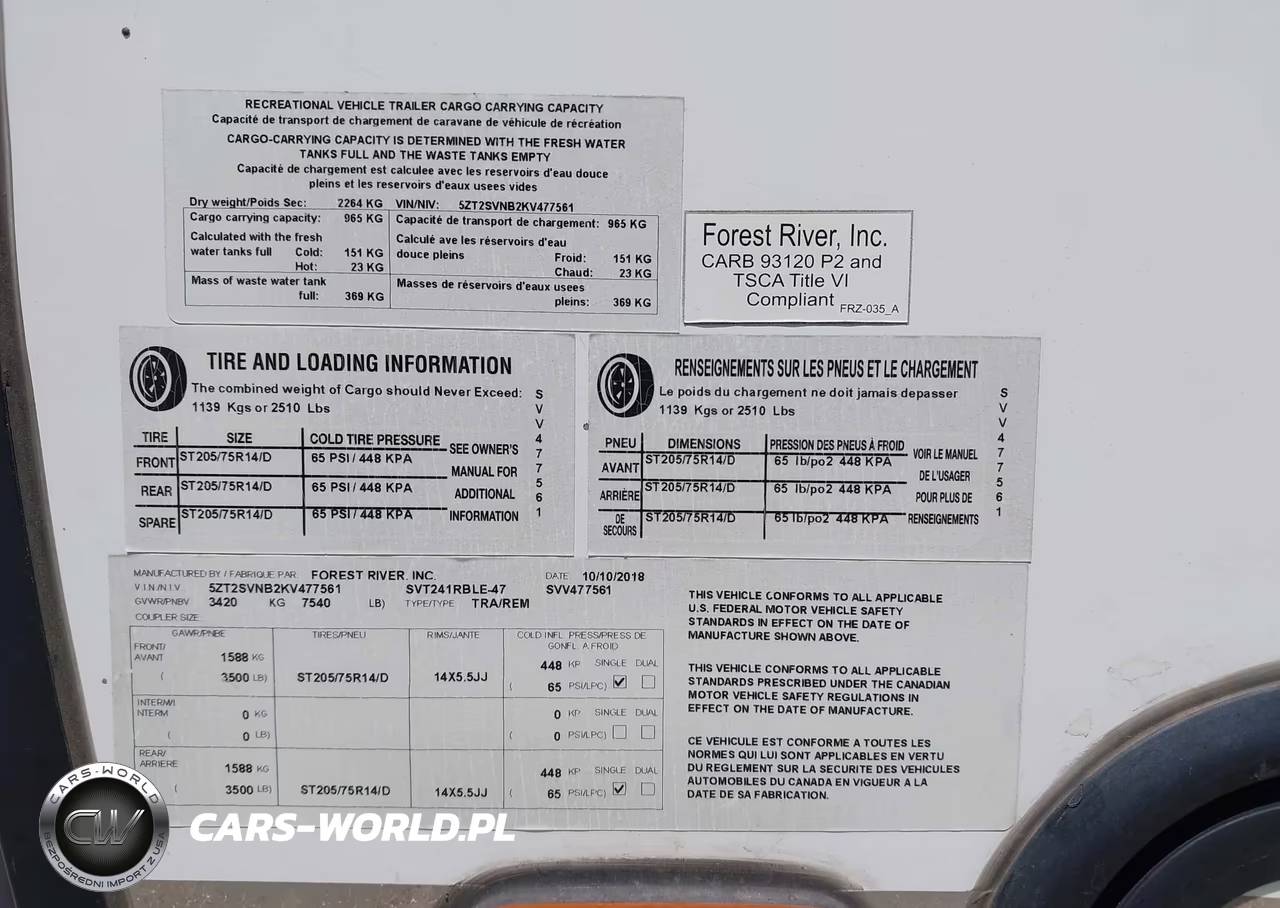 2019 Forest River Other VIN:5ZT2SVNB2KV477561 - 7