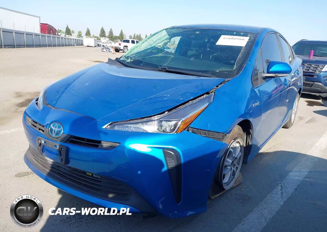 2022 Toyota Prius L VIN:JTDKAMFU1N3155332 - 2