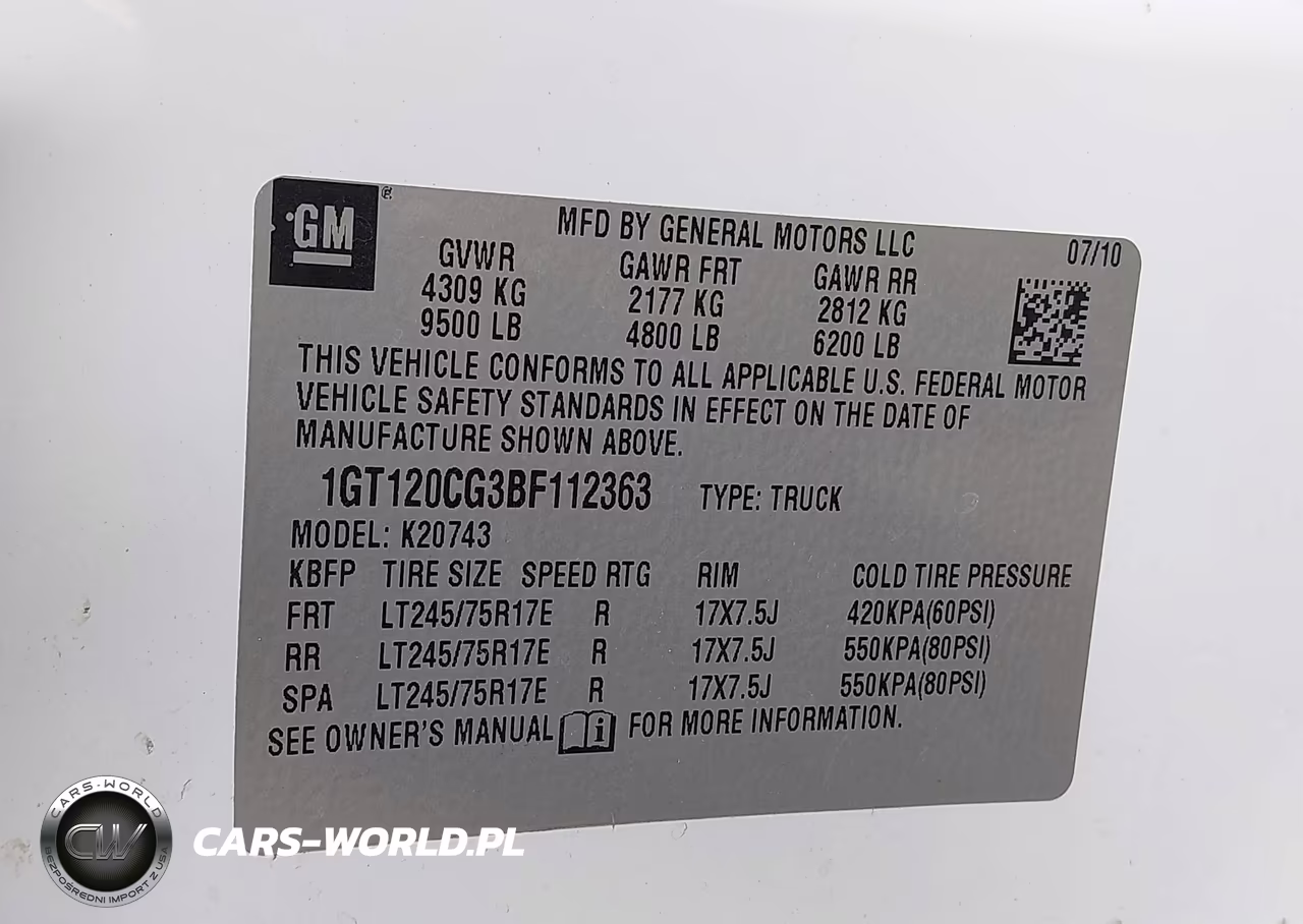 2011 GMC Sierra 2500Hd Sle VIN:1GT120CG3BF112363 - 9