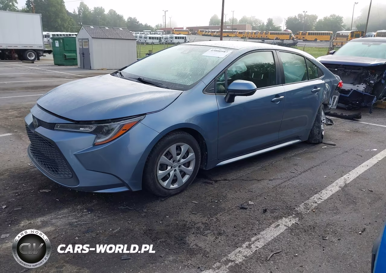 2021 Toyota Corolla Le VIN:JTDEPMAE1MJ186134 - 2