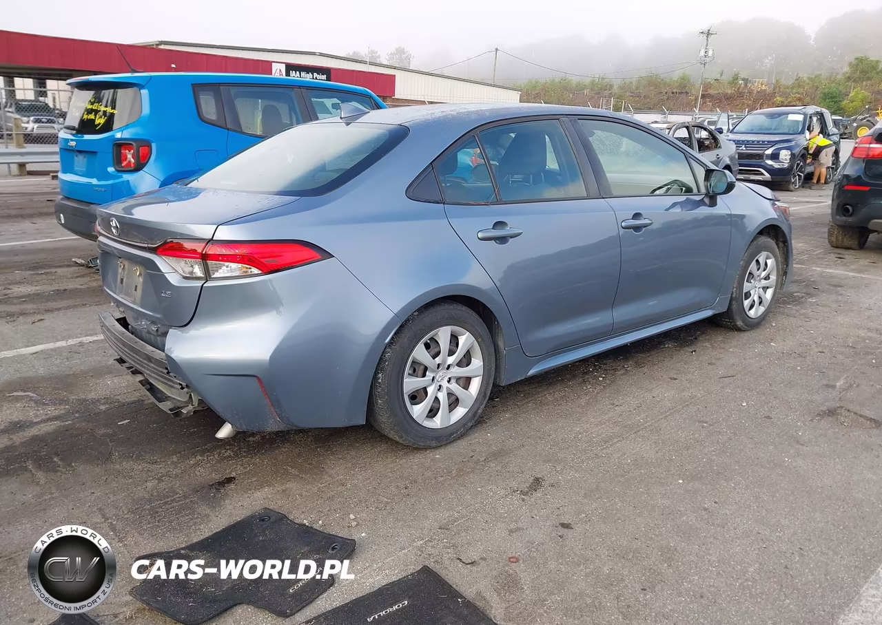 2021 Toyota Corolla Le VIN:JTDEPMAE1MJ186134 - 4