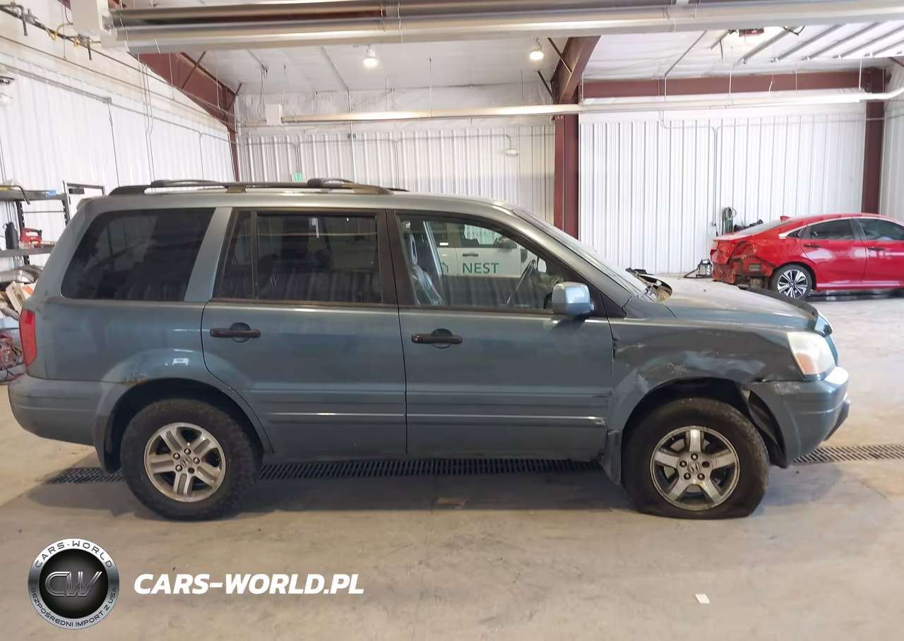 2005 Honda Pilot Ex-L VIN:2HKYF18695H527447 - 13