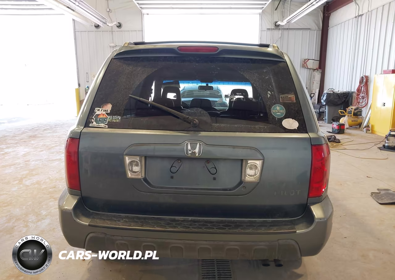 2005 Honda Pilot Ex-L VIN:2HKYF18695H527447 - 16