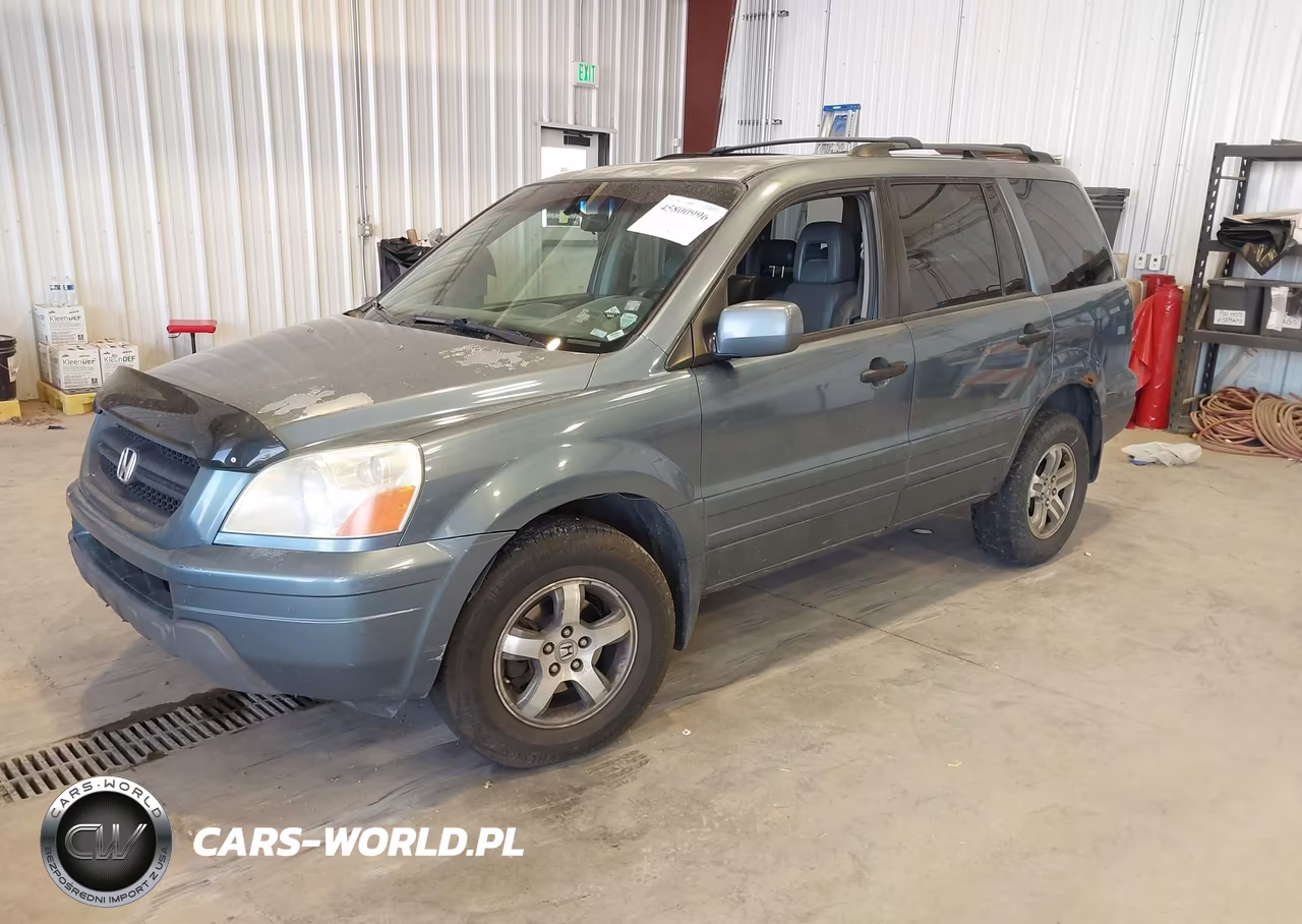 2005 Honda Pilot Ex-L VIN:2HKYF18695H527447 - 2