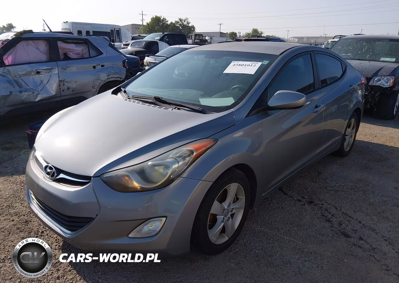 2012 Hyundai Elantra Gls (Ulsan Plant) VIN:KMHDH4AE5CU351619 - 2