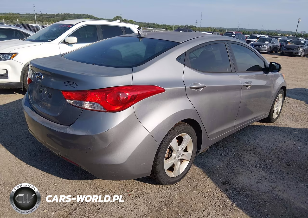 2012 Hyundai Elantra Gls (Ulsan Plant) VIN:KMHDH4AE5CU351619 - 4