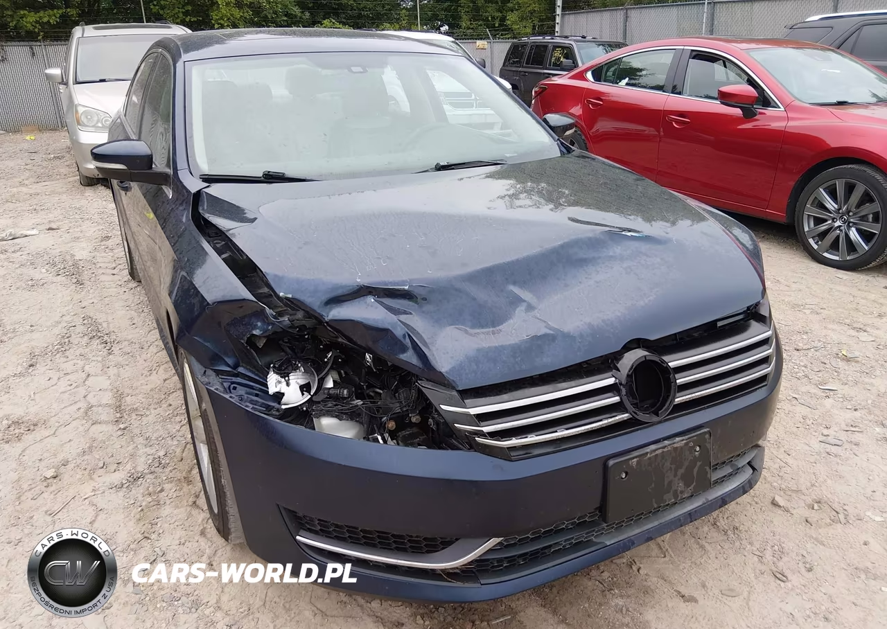 2013 Volkswagen Passat 2.0L Tdi Se VIN:1VWBN7A38DC096828 - 12