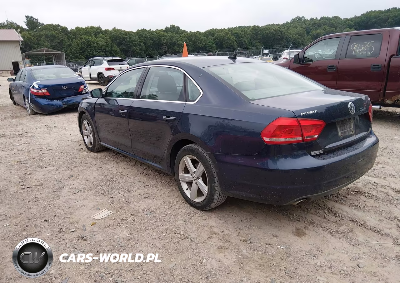 2013 Volkswagen Passat 2.0L Tdi Se VIN:1VWBN7A38DC096828 - 3