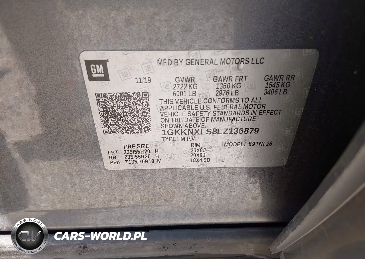 2020 GMC Acadia Awd Denali VIN:1GKKNXLS8LZ136879 - 9