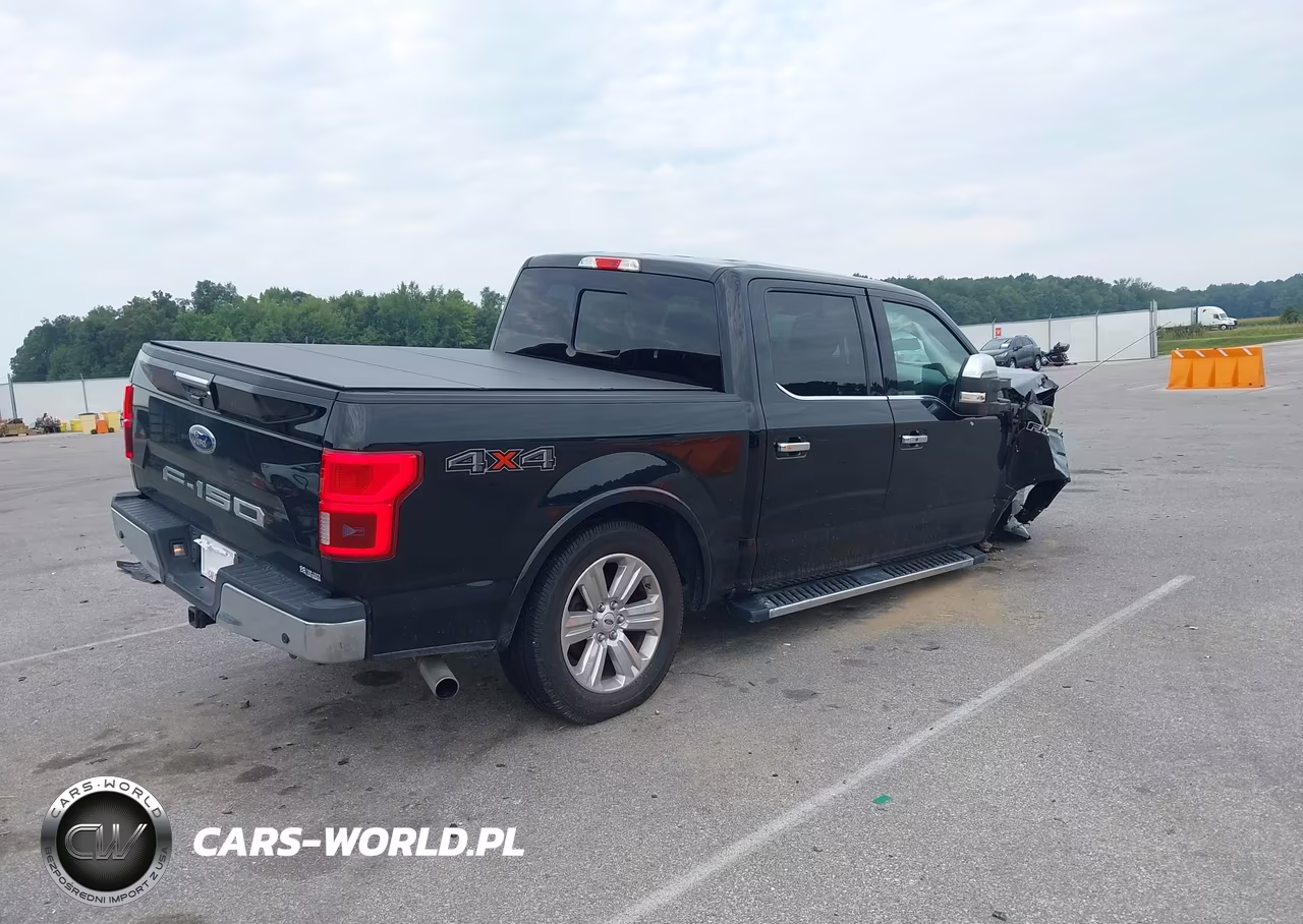 2018 Ford F-150 Lariat VIN:1FTEW1E55JFA58943 - 4
