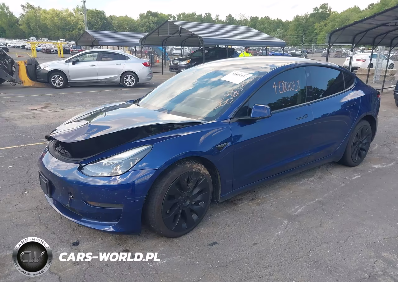 2022 Tesla Model 3 Rear-Wheel Drive VIN:5YJ3E1EA2NF185229 - 2