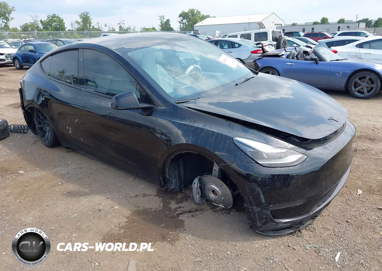 2023 Tesla Model Y Awd-Long Range Dual Motor All-Wheel Drive VIN:7SAYGDEE7PA185394 - 1