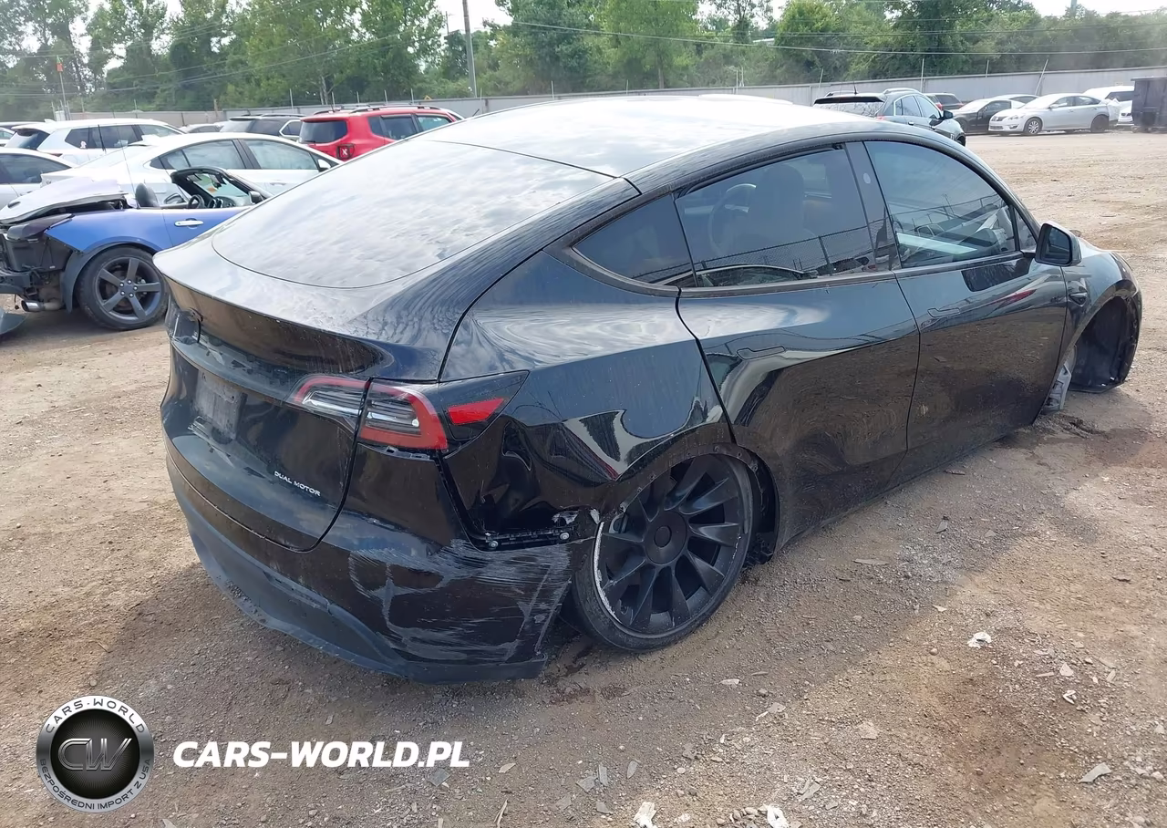 2023 Tesla Model Y Awd-Long Range Dual Motor All-Wheel Drive VIN:7SAYGDEE7PA185394 - 4