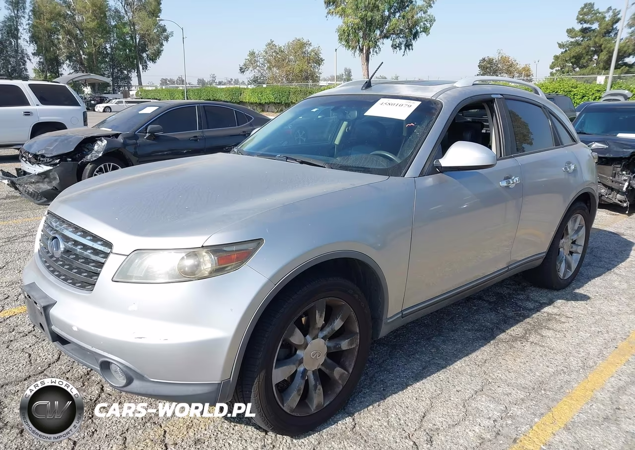 2005 Infiniti Fx35 VIN:JNRAS08U85X104739 - 2
