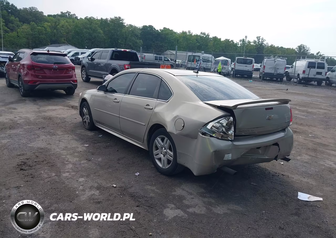 2012 Chevrolet Impala Lt VIN:2G1WB5E36C1123002 - 3