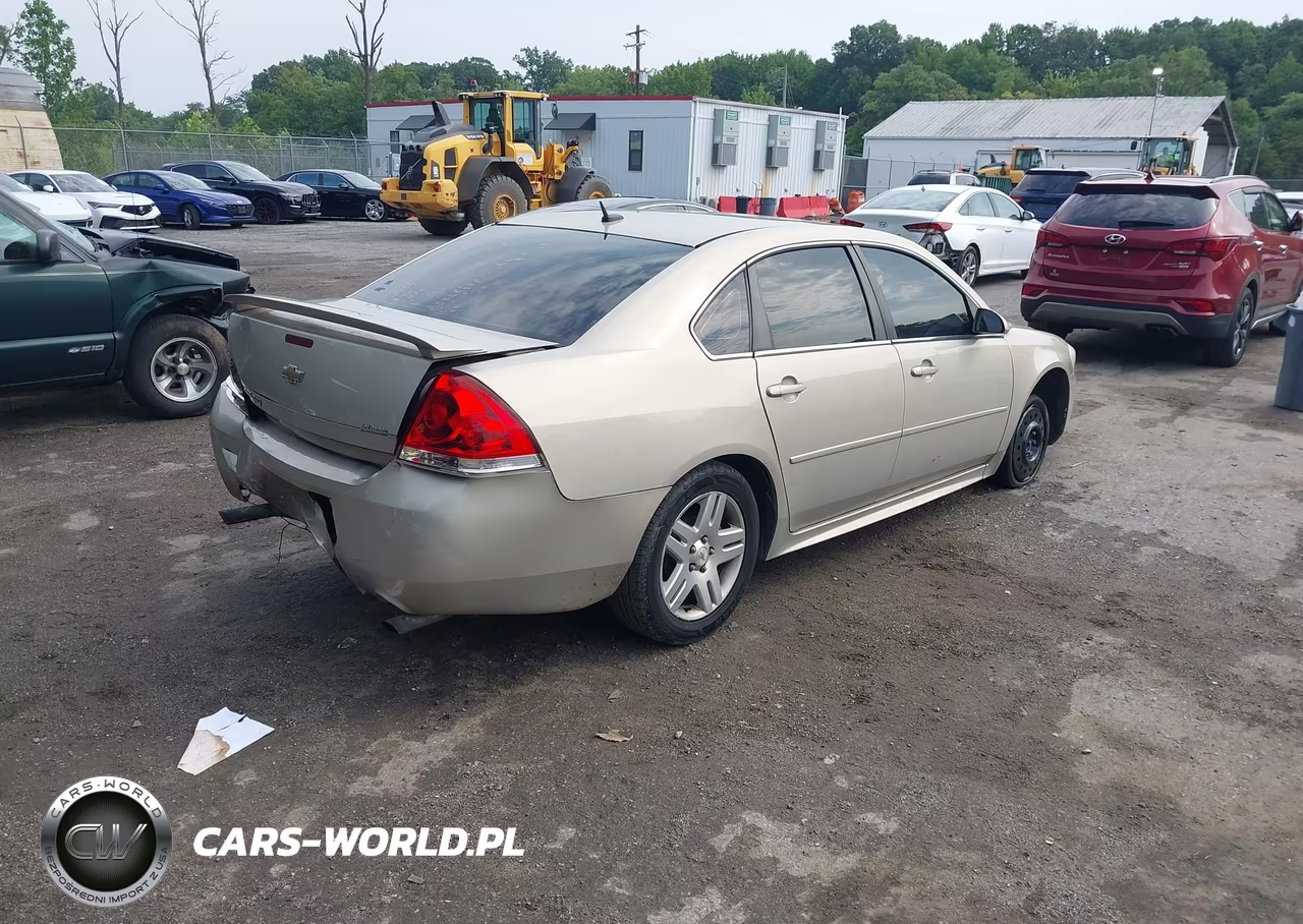 2012 Chevrolet Impala Lt VIN:2G1WB5E36C1123002 - 4