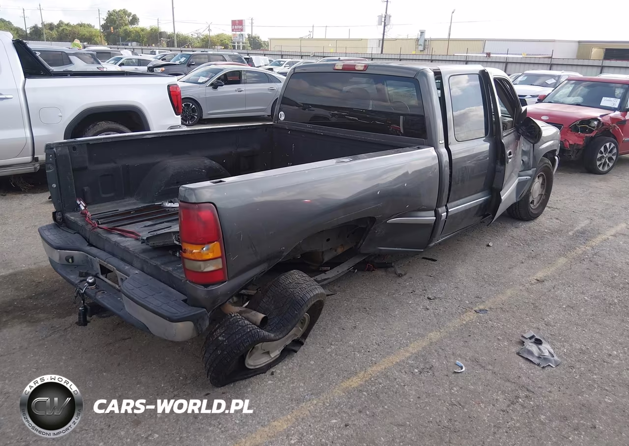 2001 GMC Sierra 1500 Sle VIN:1GTEC19V91Z168993 - 4