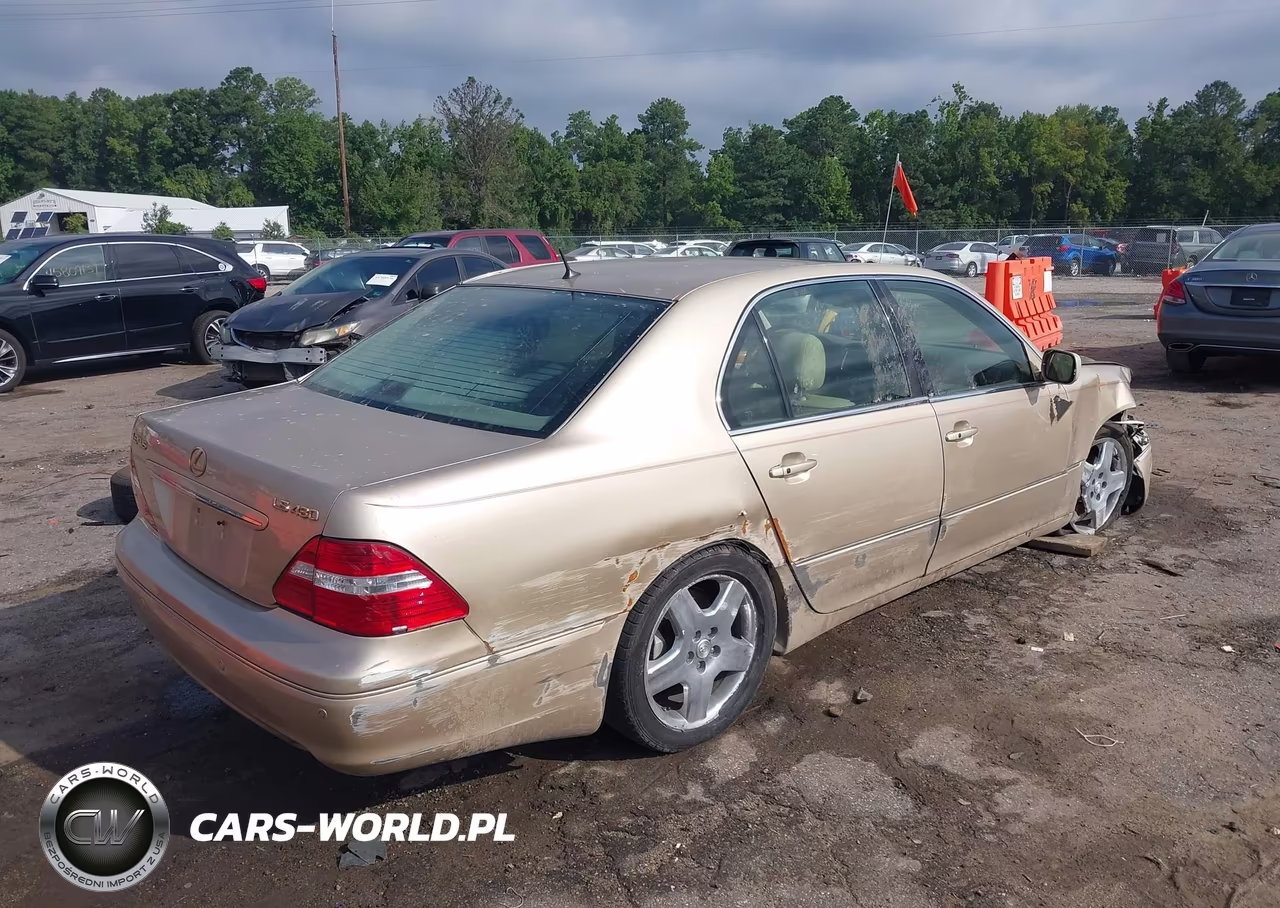 2004 Lexus Ls 430 VIN:JTHBN36F340172034 - 4