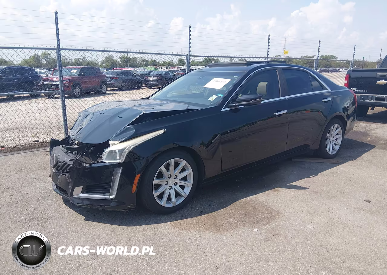 2016 Cadillac Cts Standard VIN:1G6AP5SX8G0154458 - 2