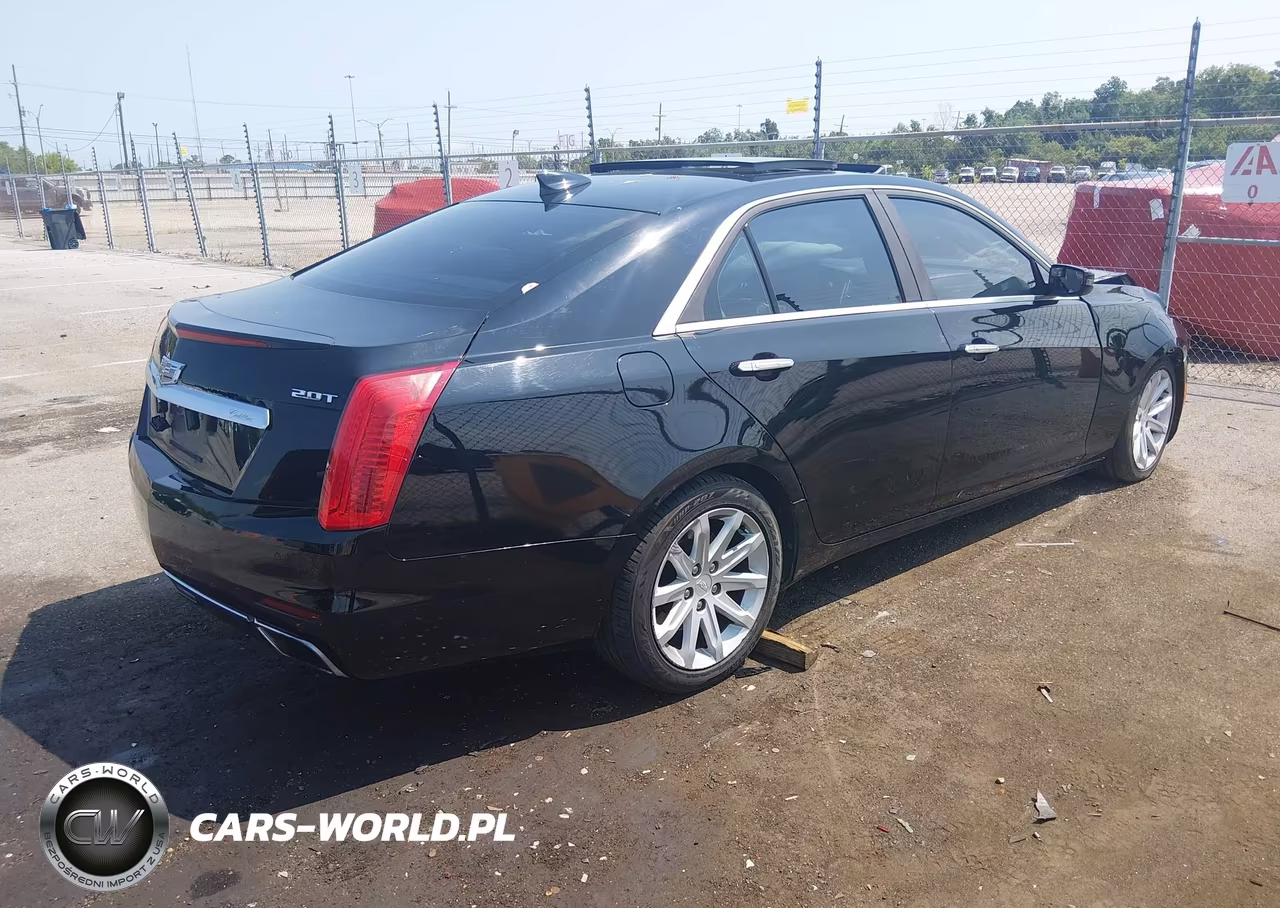 2016 Cadillac Cts Standard VIN:1G6AP5SX8G0154458 - 4