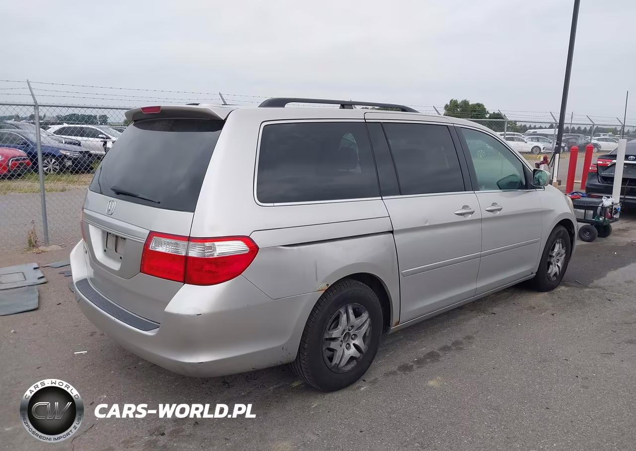 2007 Honda Odyssey Ex-L VIN:5FNRL38747B064300 - 4