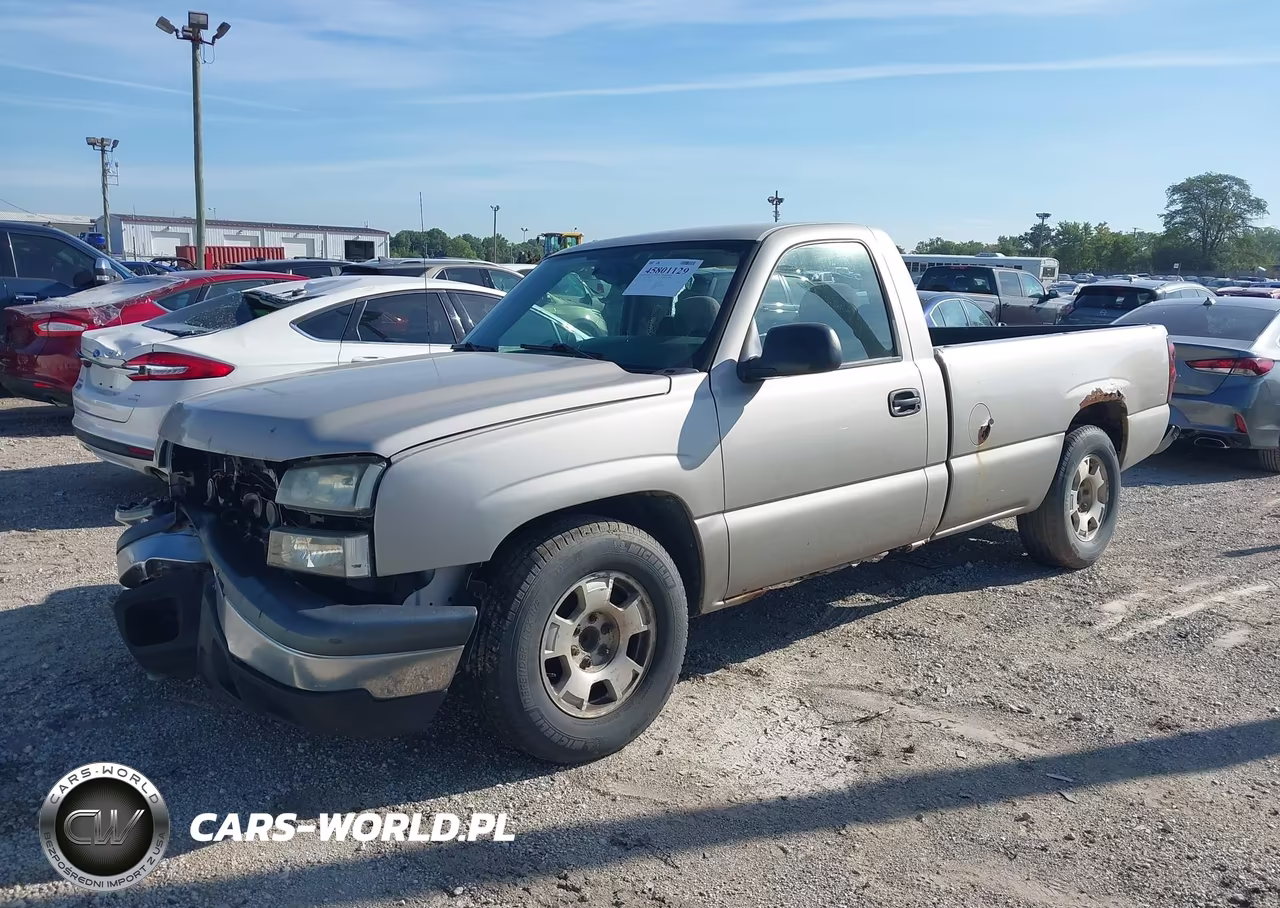 2006 Chevrolet Silverado 1500 Work Truck VIN:1GCEC14X36Z161294 - 2