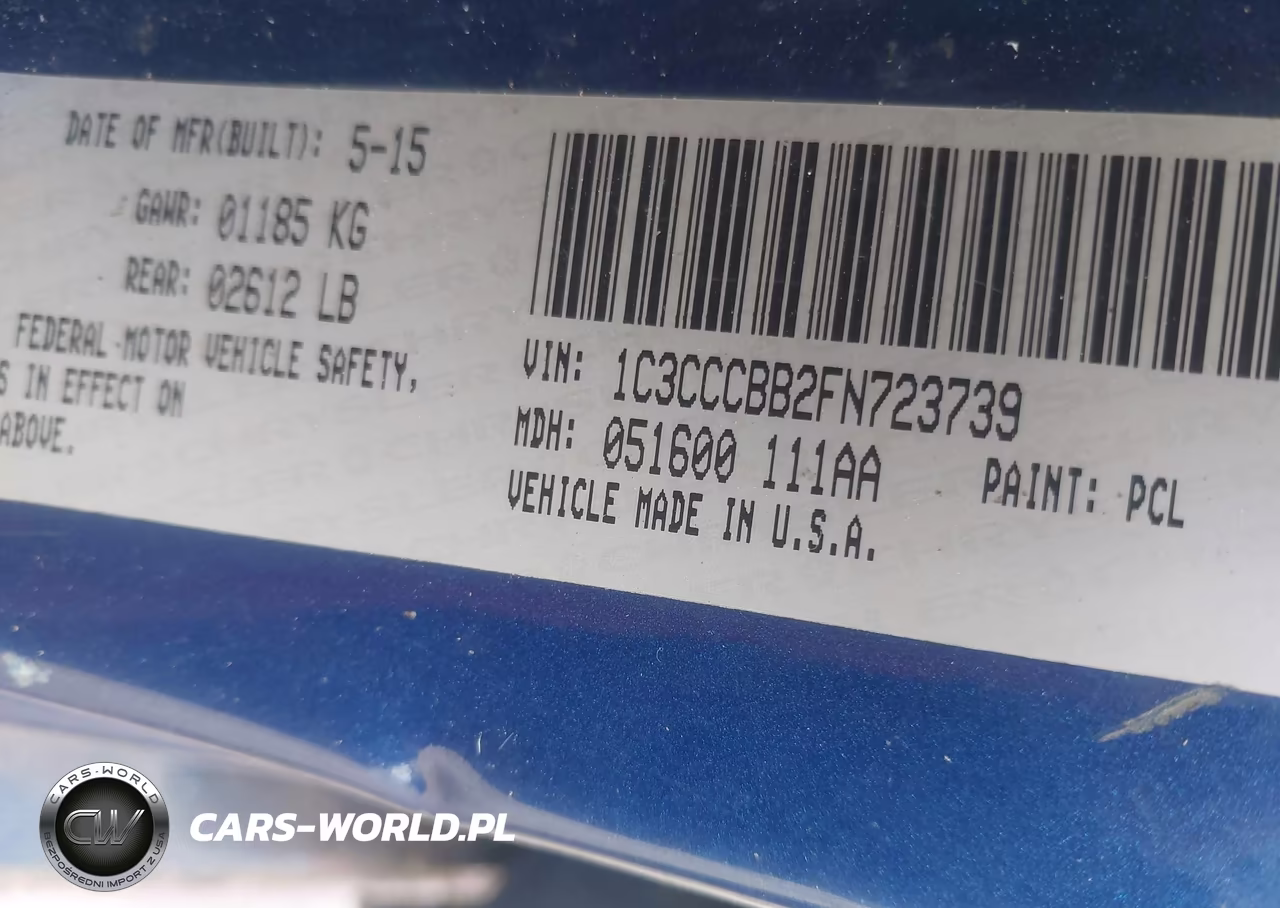 2015 Chrysler 200 S VIN:1C3CCCBB2FN723739 - 9