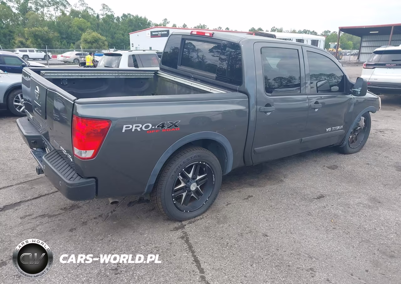 2012 Nissan Titan Pro-4X VIN:1N6BA0EC6CN331193 - 4