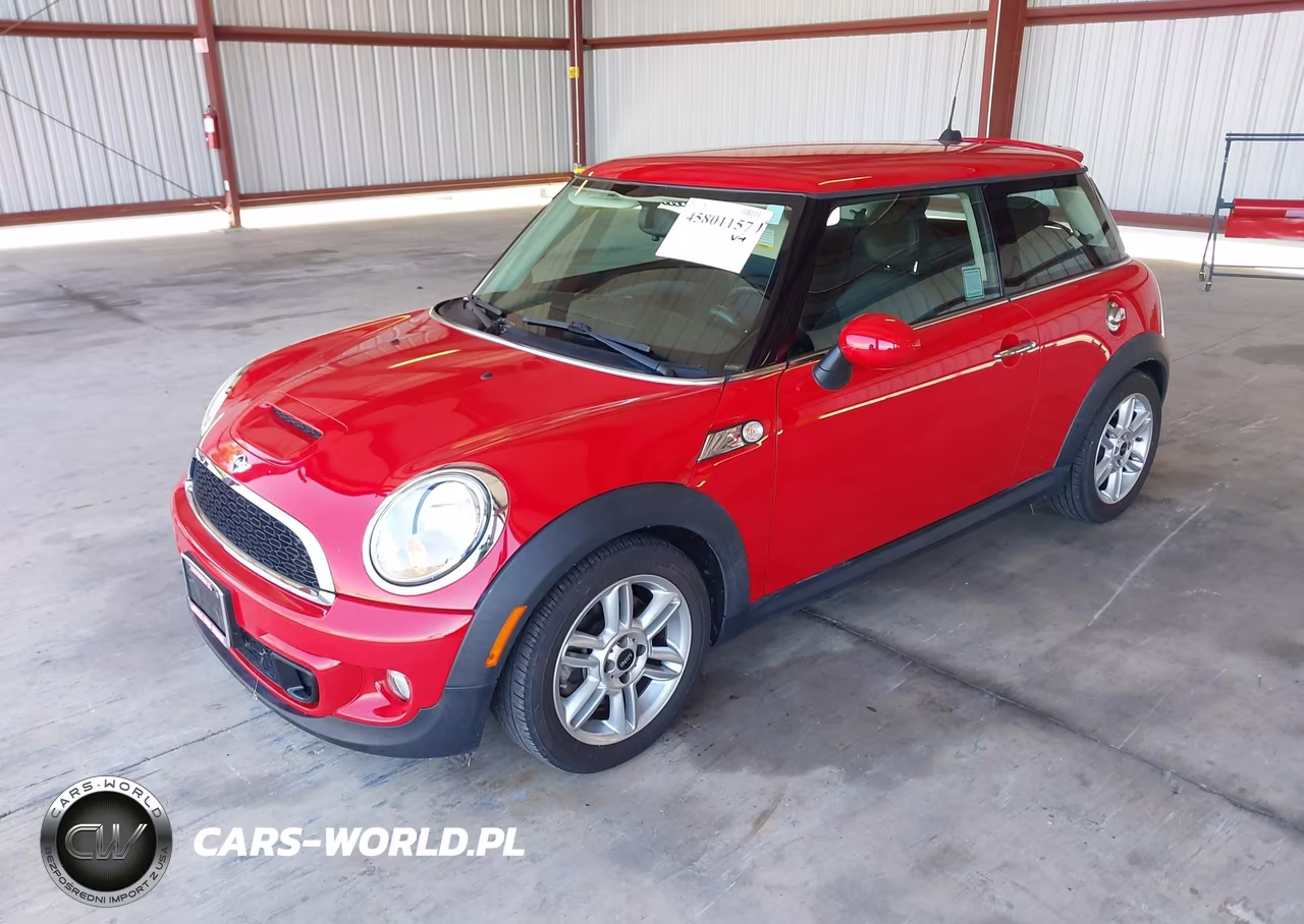 2012 Mini Cooper S VIN:WMWSV3C57CT386421 - 2