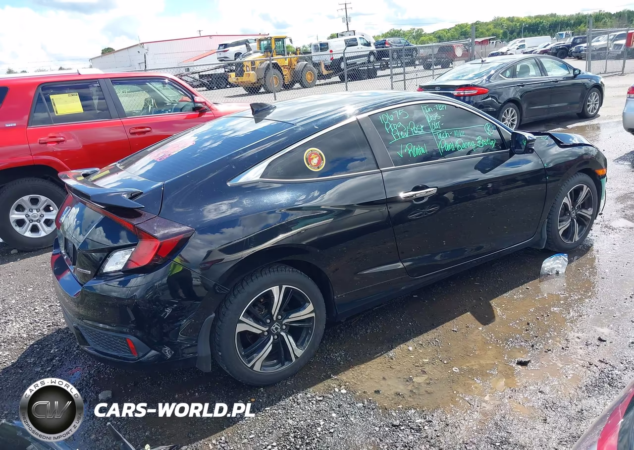 2016 Honda Civic Touring VIN:2HGFC3B91GH356995 - 4