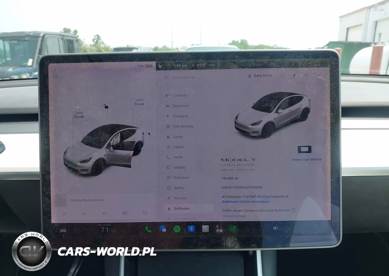 2020 Tesla Model Y Long Range Dual Motor All-Wheel Drive VIN:5YJYGDEE2LF014594 - 18