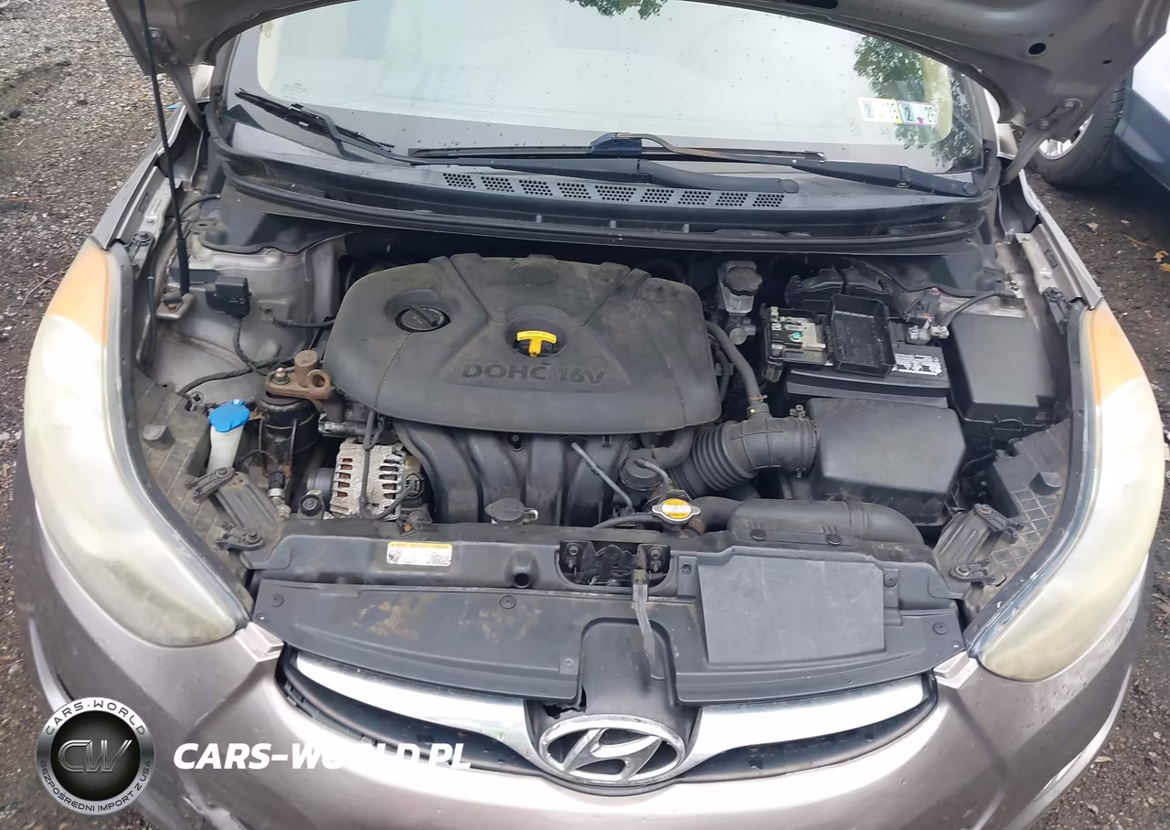 2012 Hyundai Elantra Gls VIN:5NPDH4AE0CH141234 - 10