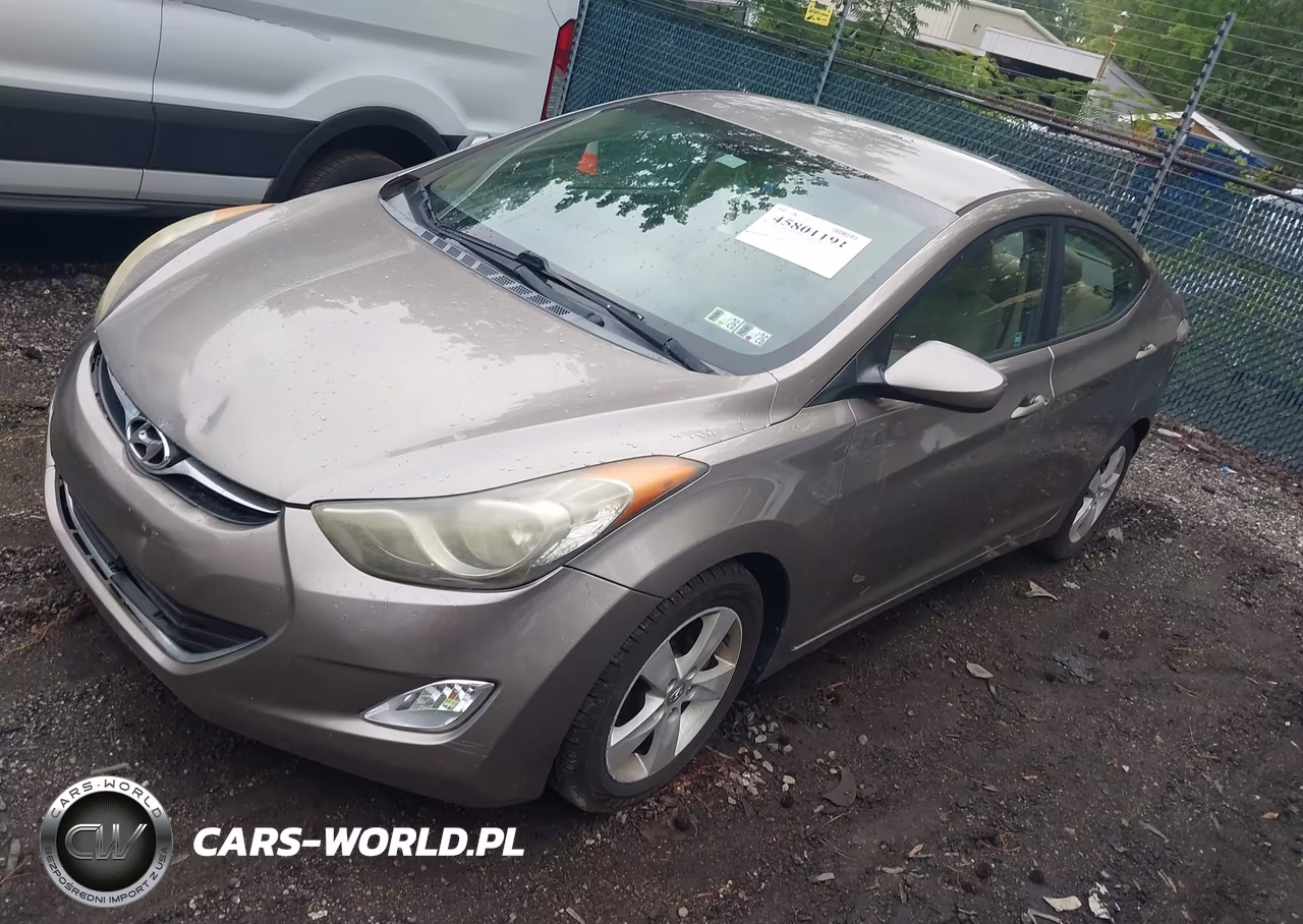 2012 Hyundai Elantra Gls VIN:5NPDH4AE0CH141234 - 2