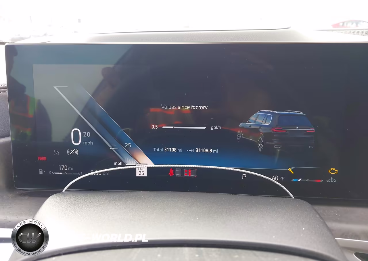 2025 BMW X7 xDrive40I VIN:5UX23EM00S9W39225 - 7
