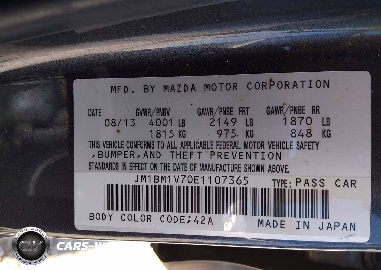 2014 Mazda Mazda3 I Touring VIN:JM1BM1V70E1107365 - 9