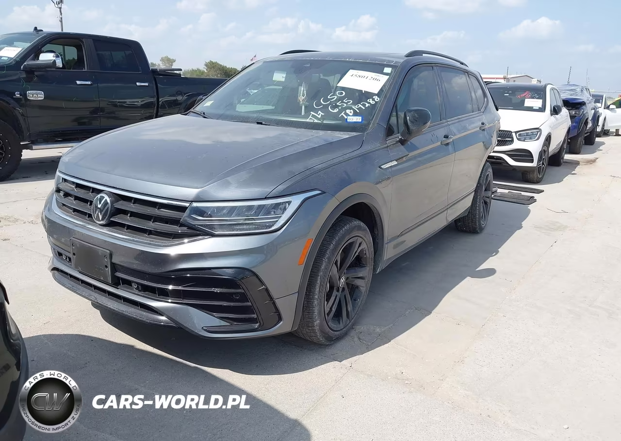 2024 Volkswagen Tiguan 2.0T Se R-Line Black VIN:3VVCB7AX8RM099707 - 2