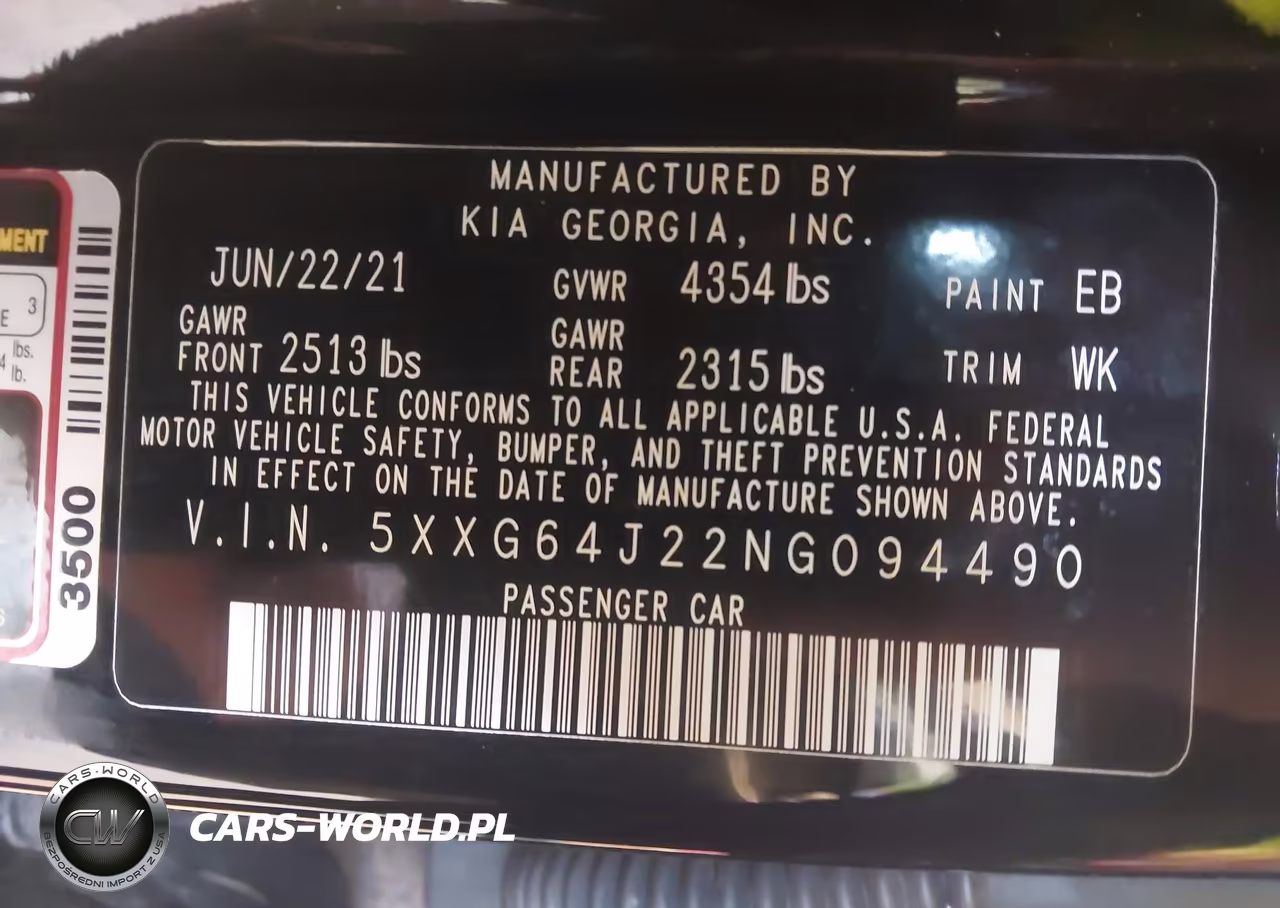 2022 Kia K5 Gt-Line VIN:5XXG64J22NG094490 - 9