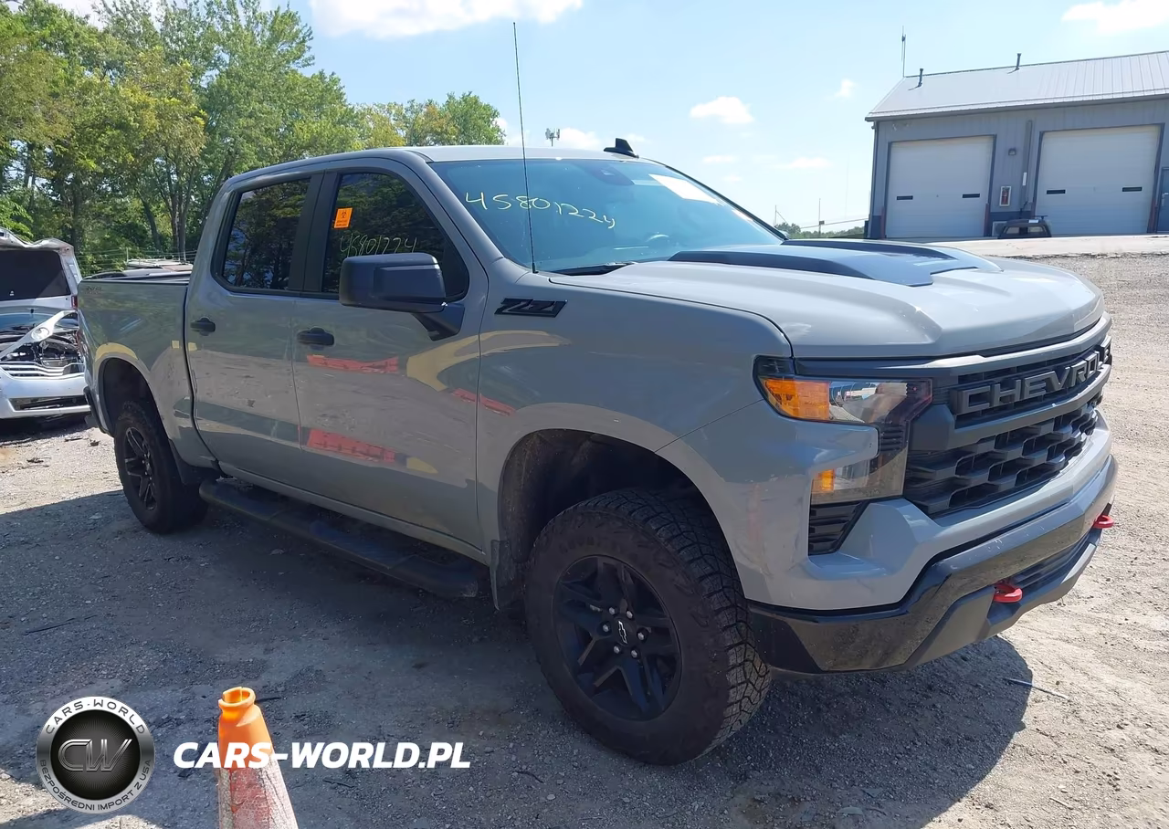 2024 Chevrolet Silverado 1500 4Wd Short Bed Custom Trail Boss