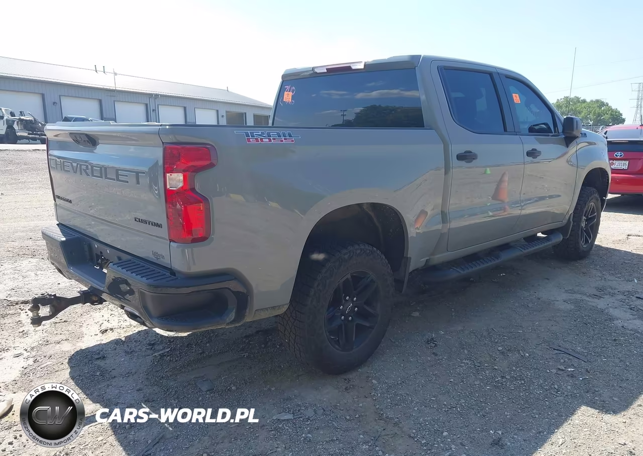 2024 Chevrolet Silverado 1500 4Wd Short Bed Custom Trail Boss VIN:3GCUDCED9RG352506 - 4