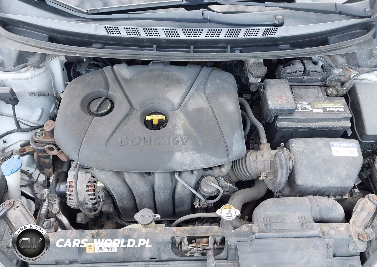 2013 Hyundai Elantra Gls VIN:KMHDH4AE7DU626070 - 10