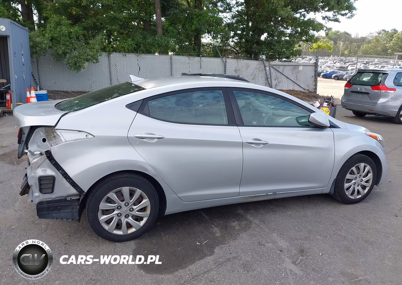 2013 Hyundai Elantra Gls VIN:KMHDH4AE7DU626070 - 14