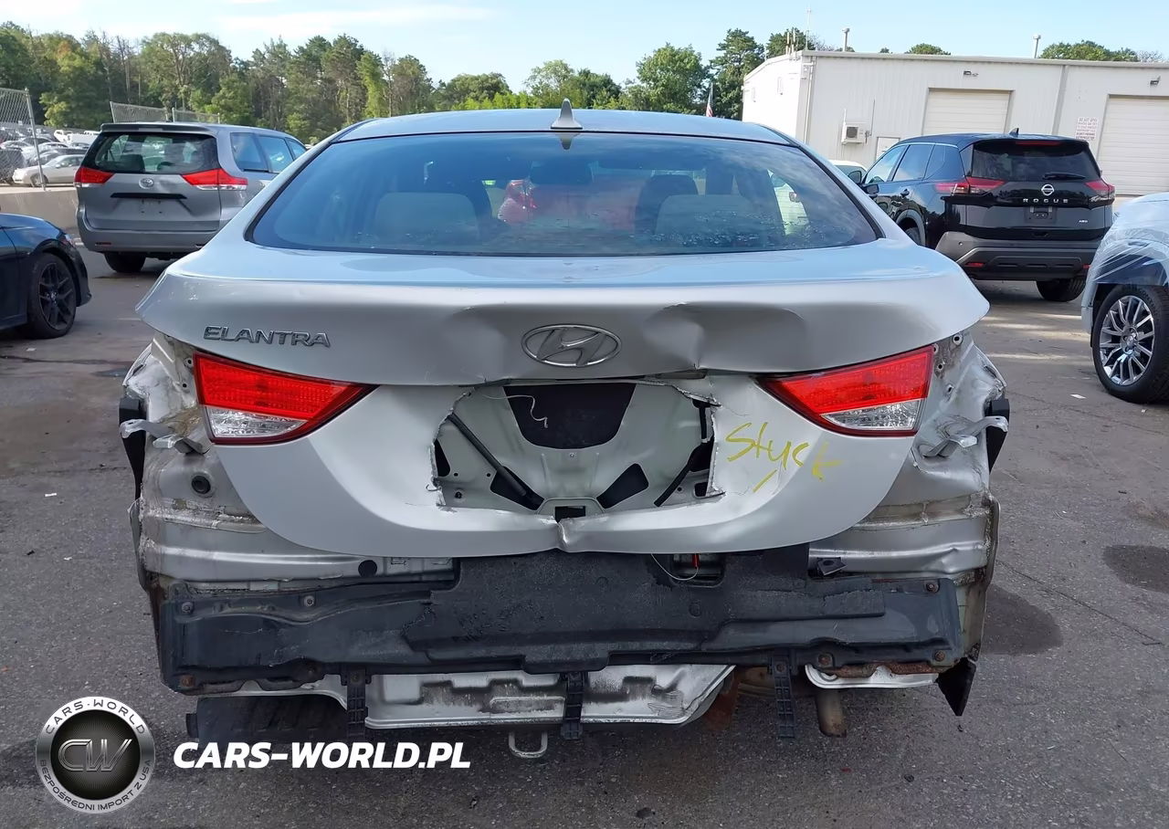 2013 Hyundai Elantra Gls VIN:KMHDH4AE7DU626070 - 17