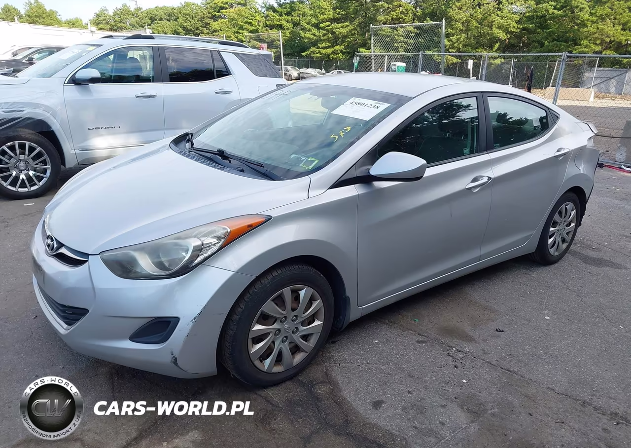 2013 Hyundai Elantra Gls VIN:KMHDH4AE7DU626070 - 2