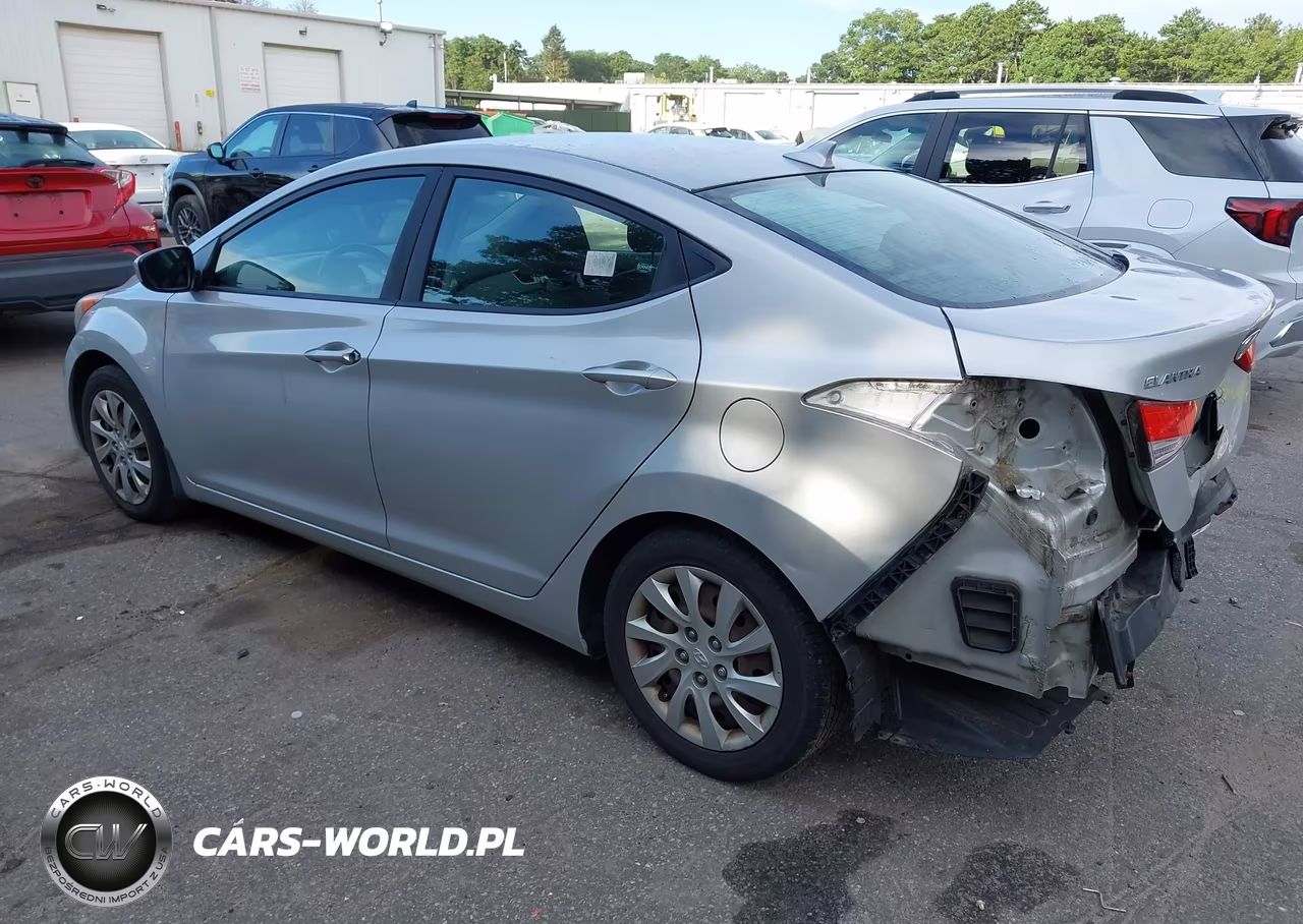 2013 Hyundai Elantra Gls VIN:KMHDH4AE7DU626070 - 3