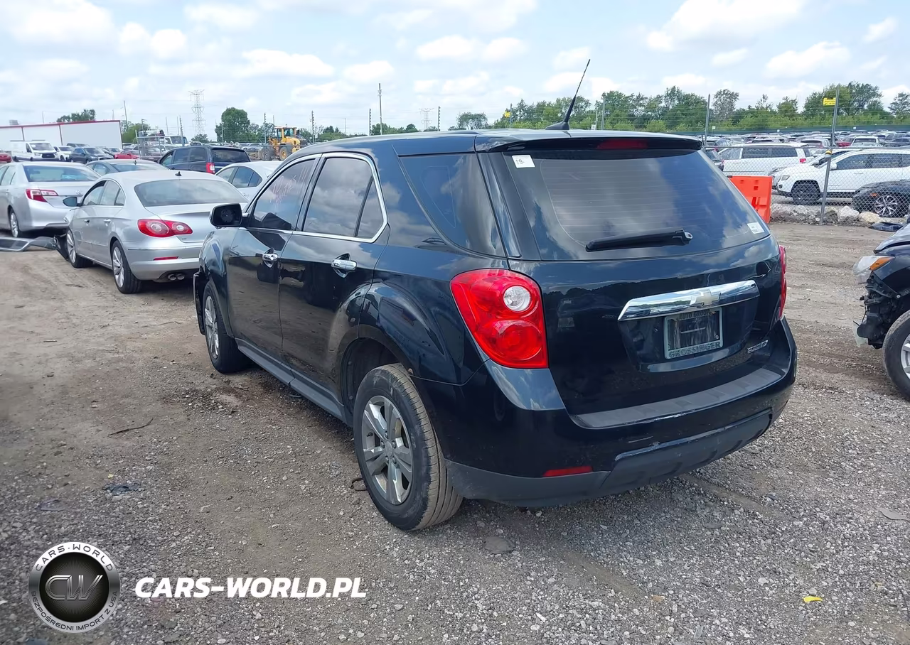 2011 Chevrolet Equinox Ls VIN:2GNALBEC7B1186838 - 3