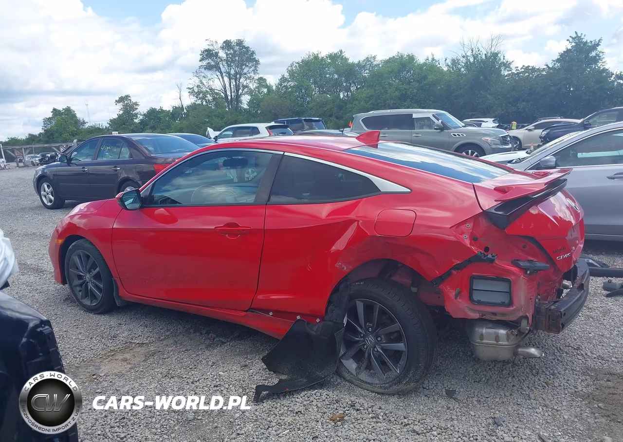 2020 Honda Civic Ex VIN:2HGFC3B3XLH351221 - 15