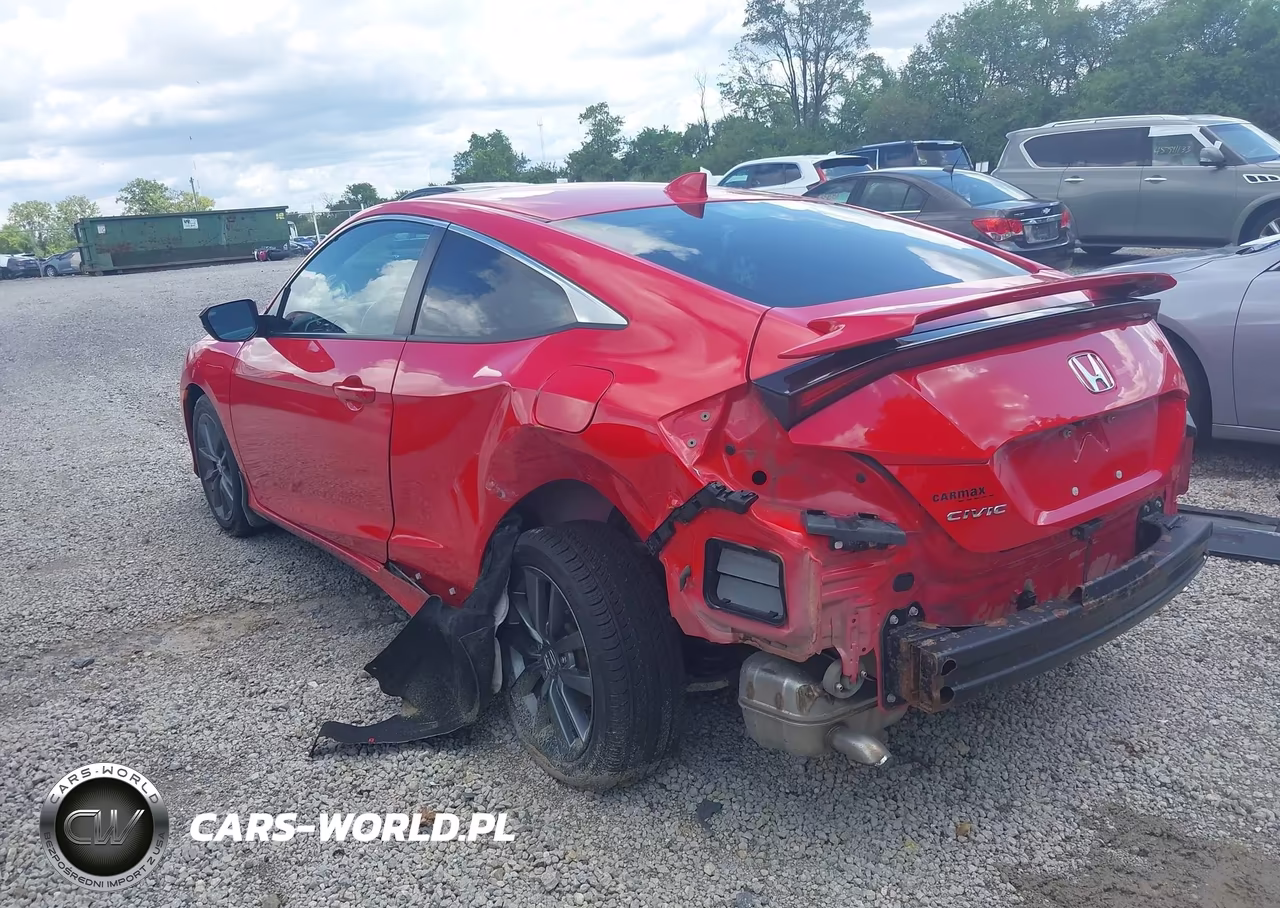 2020 Honda Civic Ex VIN:2HGFC3B3XLH351221 - 3