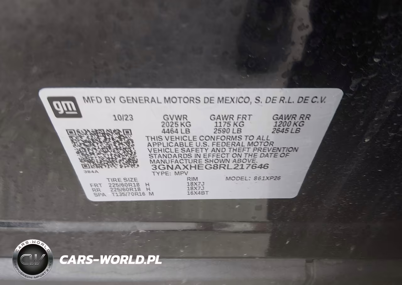 2024 Chevrolet Equinox Ls VIN:3GNAXHEG8RL217646 - 9